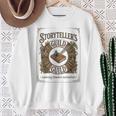 Storyteller's Guild For Book Lovers Sweatshirt Gifts for Old Women