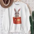 Studious Studying Bunny Book Lover Reading Geek Rabbit Sweatshirt Gifts for Old Women Studious Studying Bunny Book Lover Reading Geek Rabbit Sweatshirt Gifts for Old Women