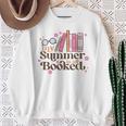 My Summer Is All Booked Retro Summer Book Lover Womens Girls Sweatshirt Gifts for Old Women My Summer Is All Booked Retro Summer Book Lover Womens Girls Sweatshirt Gifts for Old Women