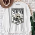 Tales Of The Macabre Skull Book Gothic Books Reading Lover Sweatshirt Gifts for Old Women