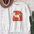 That's What I Do I Read Books Drink Tea And Know Things Sweatshirt Gifts for Old Women