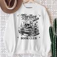 Thriller Book Club Mystery Lover Reading Crime Novel Sweatshirt Gifts for Old Women