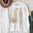 'The Times Of War Love And Fairies' Vintage Fairytale Book Sweatshirt Gifts for Old Women