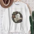 Tired Moms Book Club Dark Floral Coffee Skeleton Sweatshirt Gifts for Old Women Tired Moms Book Club Dark Floral Coffee Skeleton Sweatshirt Gifts for Old Women