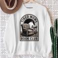 Tired Moms Book Club Sweatshirt Gifts for Old Women
