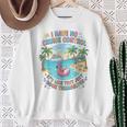 Tropical Trip They Just Book Themselves Tourist Sweatshirt Gifts for Old Women
