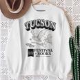 Tucson Festival Of Books Merch TFOB 2025 Criter Bat Sweatshirt Gifts for Old Women