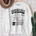 Tucson Festival Of Books TFOB 2023 Racoon Mascot Sweatshirt Gifts for Old Women
