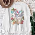 Unearth A Story Library Book Reading Program 2026 Summer Sweatshirt Gifts for Old Women