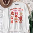 Valentines Reading Book Lover All Booked For Valentine's Day Sweatshirt Gifts for Old Women Valentines Reading Book Lover All Booked For Valentine's Day Sweatshirt Gifts for Old Women