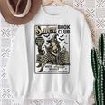 Vintage Salem Book Club Cat Bookish Spooky Halloween Sweatshirt Gifts for Old Women