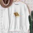 Visit Many Good Books But Live In The Bible Sweatshirt Gifts for Old Women
