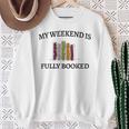Women's My Weekend Is Fully Booked Cozy Bookish Book Club Sweatshirt Gifts for Old Women Women's My Weekend Is Fully Booked Cozy Bookish Book Club Sweatshirt Gifts for Old Women