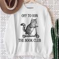 Women's Off To Join The Book Club Reading Bookworm Sweatshirt Gifts for Old Women Women's Off To Join The Book Club Reading Bookworm Sweatshirt Gifts for Old Women