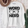 Word Nerd Book Reading Book Worm Sweatshirt Gifts for Old Women Word Nerd Book Reading Book Worm Sweatshirt Gifts for Old Women