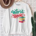 World Book Day 2026 Costume Girls Boys Books Lover Women Men Sweatshirt Gifts for Old Women World Book Day 2026 Costume Girls Boys Books Lover Women Men Sweatshirt Gifts for Old Women