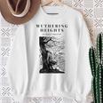 Wuthering Heights By Emily Bronte Vintage Book Cover Premium Tri-Blend Sweatshirt Gifts for Old Women