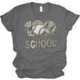 100 Days Of School Baseball Camo Celebration Unisex Jersey T-Shirt