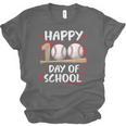 100 Days Of School Baseball Theme Kids Teens Boys 100th Day Unisex Jersey T-Shirt 100 Days Of School Baseball Theme Kids Teens Boys 100th Day Unisex Jersey T-Shirt