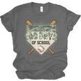 100 Days Of School Home Plate Camo Baseball Dripping Boys Unisex Jersey T-Shirt