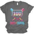 100 Days Of School Ice Cream Drip Baseball 100 Days Smarter Unisex Jersey T-Shirt 100 Days Of School Ice Cream Drip Baseball 100 Days Smarter Unisex Jersey T-Shirt