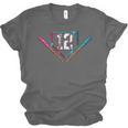 12th Birthday Baseball Ice Cream Drip 12 Years Old Boy Kids Unisex Jersey T-Shirt