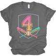 4th Birthday Baseball Bat Ice-Cream Drip 4yrs Old Boys Girls Unisex Jersey T-Shirt 4th Birthday Baseball Bat Ice-Cream Drip 4yrs Old Boys Girls Unisex Jersey T-Shirt