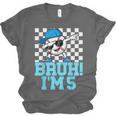 5th Birthday Dabbing Baseball Boys Bruh I'm 5 Year Old Unisex Jersey T-Shirt