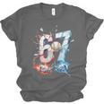 6 7 Baseball Six Seven Meme 67 Hands Kids Men Women Unisex Jersey T-Shirt