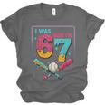 I Was 6 Now Im 7 Ice Cream Drip Baseball For Men Women Kids Unisex Jersey T-Shirt I Was 6 Now Im 7 Ice Cream Drip Baseball For Men Women Kids Unisex Jersey T-Shirt