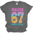 6 7 Mason Baseball Drip Unisex Jersey T-Shirt