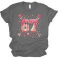 6 7 Melting Number Arrow Baseball Drip Valentine's Day Unisex Jersey T-Shirt 6 7 Melting Number Arrow Baseball Drip Valentine's Day Unisex Jersey T-Shirt