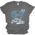 6 7 Meme Official Teenager 13th Birthday Baseball Boy Unisex Jersey T-Shirt 6 7 Meme Official Teenager 13th Birthday Baseball Boy Unisex Jersey T-Shirt