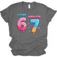I Was 6 Now I'm 7 Birthday Baseball Drip For Boys Kid Unisex Jersey T-Shirt I Was 6 Now I'm 7 Birthday Baseball Drip For Boys Kid Unisex Jersey T-Shirt