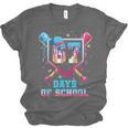 67 Days Of School 67th Day Baseball Meme Men Boys Kids Unisex Jersey T-Shirt