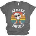 67 Days Of School Bruh Teacher Kids Dabbing Baseball Unisex Jersey T-Shirt 67 Days Of School Bruh Teacher Kids Dabbing Baseball Unisex Jersey T-Shirt