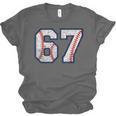 67 Sports Meme – Baseball Number 6 7 Unisex Jersey T-Shirt 67 Sports Meme – Baseball Number 6 7 Unisex Jersey T-Shirt