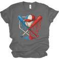 American Baseball Drip Graffiti Ball And Bat Unisex Jersey T-Shirt