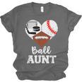 Ball Aunt Heart Football Baseball Hockey Game Day Unisex Jersey T-Shirt Ball Aunt Heart Football Baseball Hockey Game Day Unisex Jersey T-Shirt
