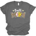 Ball Mom Leopard Baseball Softball Player Mom Unisex Jersey T-Shirt Ball Mom Leopard Baseball Softball Player Mom Unisex Jersey T-Shirt