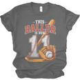 This Baller Is Now 11 Year Baseball Player 11th Birthday Boy Unisex Jersey T-Shirt