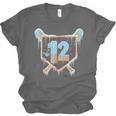 Baseball 12 Year Old Ice Cream Drip 12th Birthday Boys Unisex Jersey T-Shirt