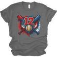 Baseball 12 Year Old Splash Drip 12th Birthday Boy Number 12 Unisex Jersey T-Shirt Baseball 12 Year Old Splash Drip 12th Birthday Boy Number 12 Unisex Jersey T-Shirt