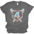 Baseball 4 Year Old Ice Cream Drip 4th Birthday Boy Number 4 Unisex Jersey T-Shirt