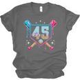 Baseball 45 Year Old Ice Cream Drip 45th Birthday Number 45 Unisex Jersey T-Shirt Baseball 45 Year Old Ice Cream Drip 45th Birthday Number 45 Unisex Jersey T-Shirt