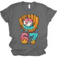 Baseball 67 Ice Cream Drip 67 Six Seven Meme 67th Birthday Unisex Jersey T-Shirt Baseball 67 Ice Cream Drip 67 Six Seven Meme 67th Birthday Unisex Jersey T-Shirt