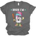 Baseball 6th Birthday Boy Ice Cream Drip Bruh I'm 6 Year Old Unisex Jersey T-Shirt Baseball 6th Birthday Boy Ice Cream Drip Bruh I'm 6 Year Old Unisex Jersey T-Shirt
