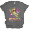 Baseball Banana Splatter Sports Kids Teens Unisex Jersey T-Shirt