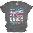 Baseball Or Bows Your Daddy Loves You Gender Reveal Matching Unisex Jersey T-Shirt Baseball Or Bows Your Daddy Loves You Gender Reveal Matching Unisex Jersey T-Shirt
