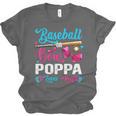 Baseball Or Bows Poppa Loves You Gender Reveal Unisex Jersey T-Shirt Baseball Or Bows Poppa Loves You Gender Reveal Unisex Jersey T-Shirt
